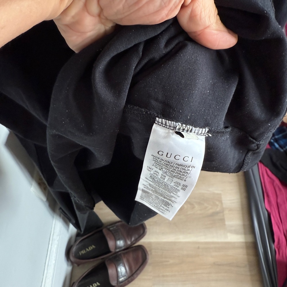 Gucci Black Short Sleeve Tee - Picture 4 of 7